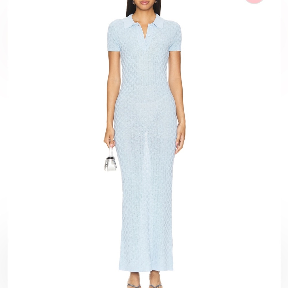 SER.O.YA Beacon Dress in Powder Blue Small NWOT